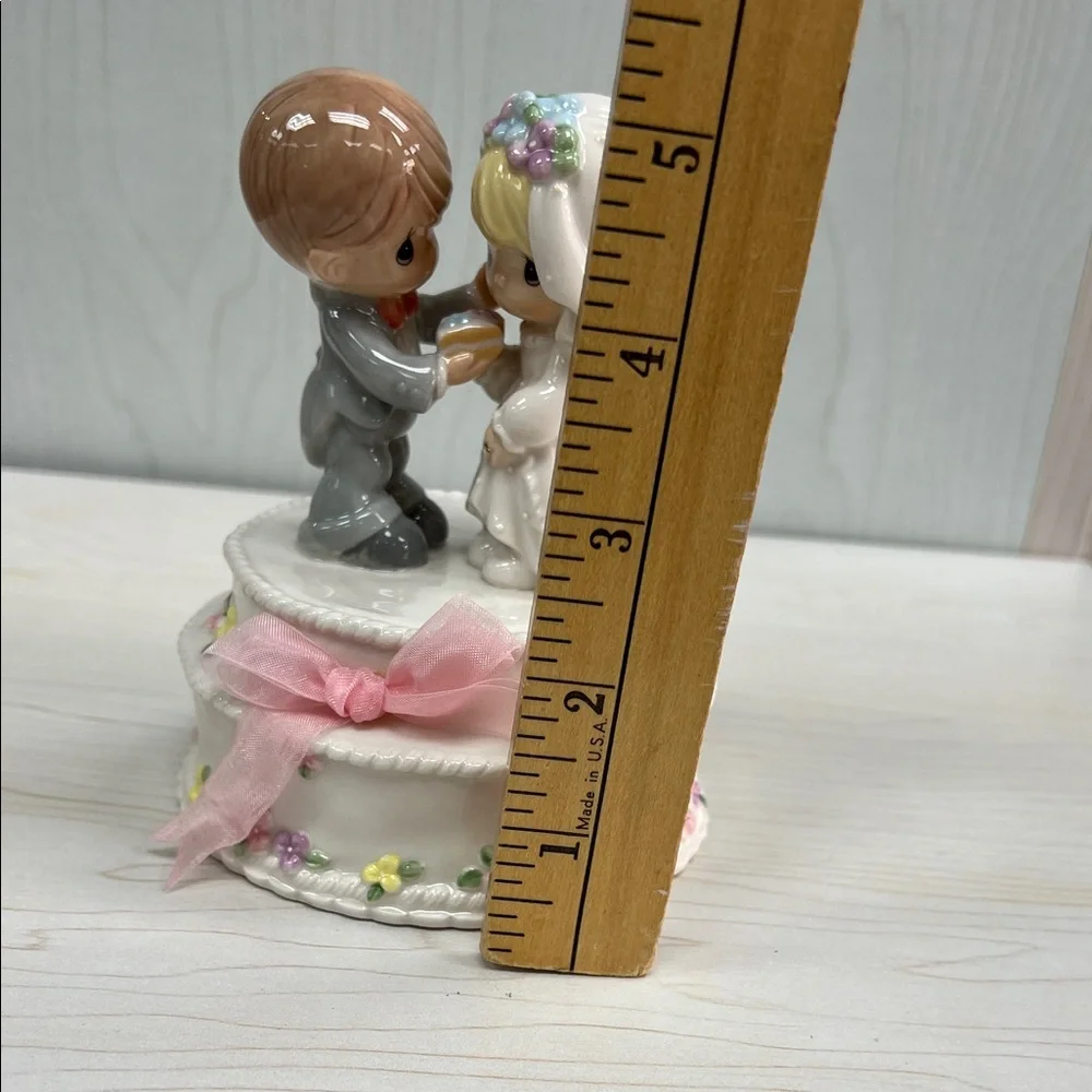Precious Moments Bride and Groom Cake Topper